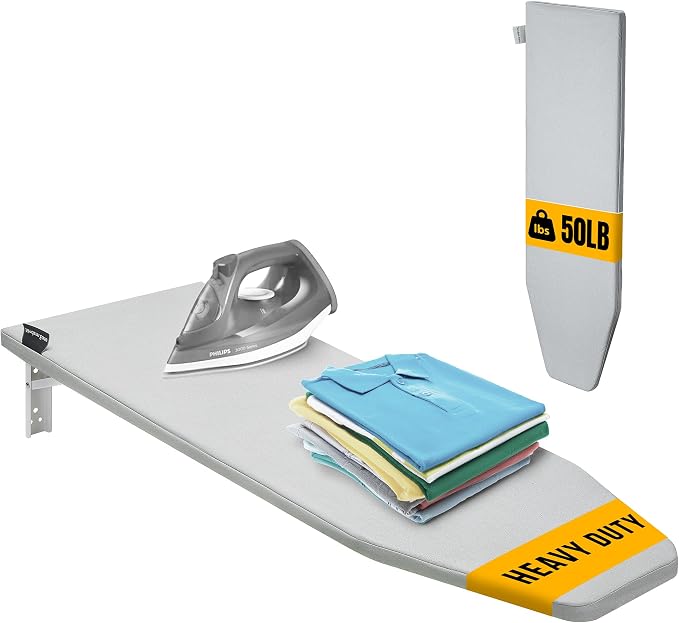 Wall Mounted Ironing Board by Unknown