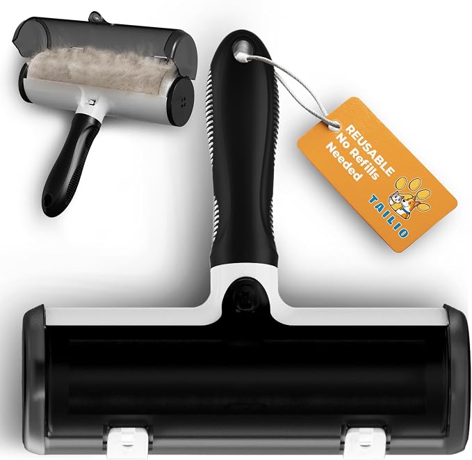 Pet Hair Remover with Fur Collector by Tailio