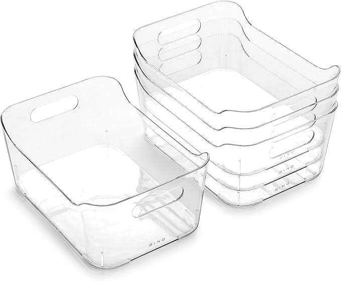 BINO | Plastic Organizer Bins, Small by BINO