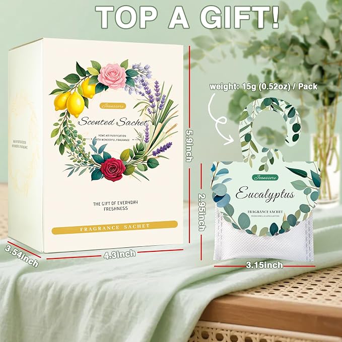 15 Packs Eucalyptus Scented Sachets Bag - Image 7