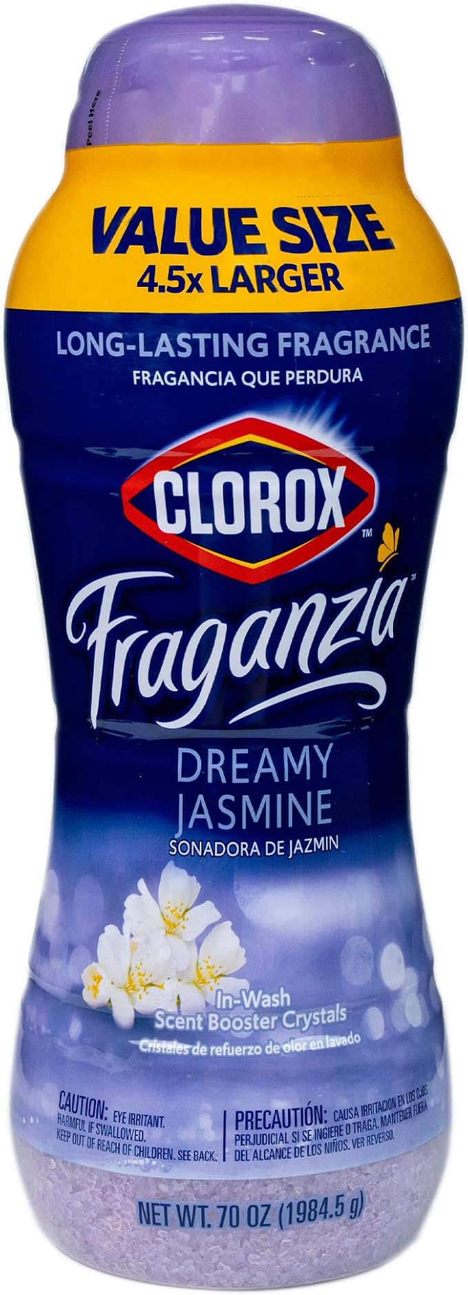 Clorox Fraganzia Laundry Scent Booster Crystals in Dreamy Jasmine Scent by Clorox
