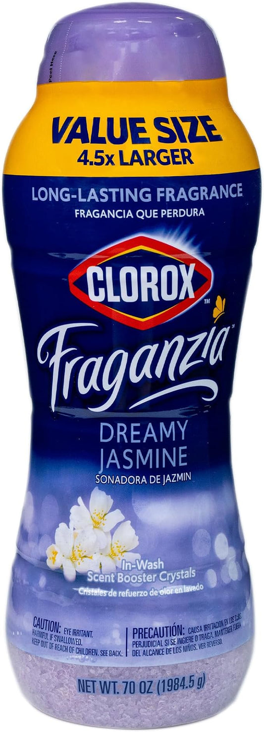 Clorox Fraganzia Laundry Scent Booster Crystals in Dreamy Jasmine Scent by Clorox