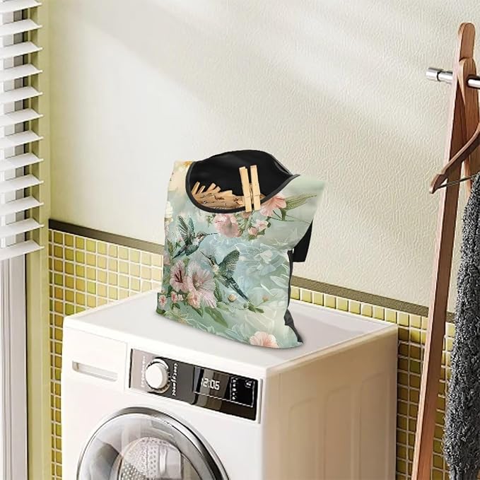 2 Pcs Hummingbird Clothespin Bag - Image 3