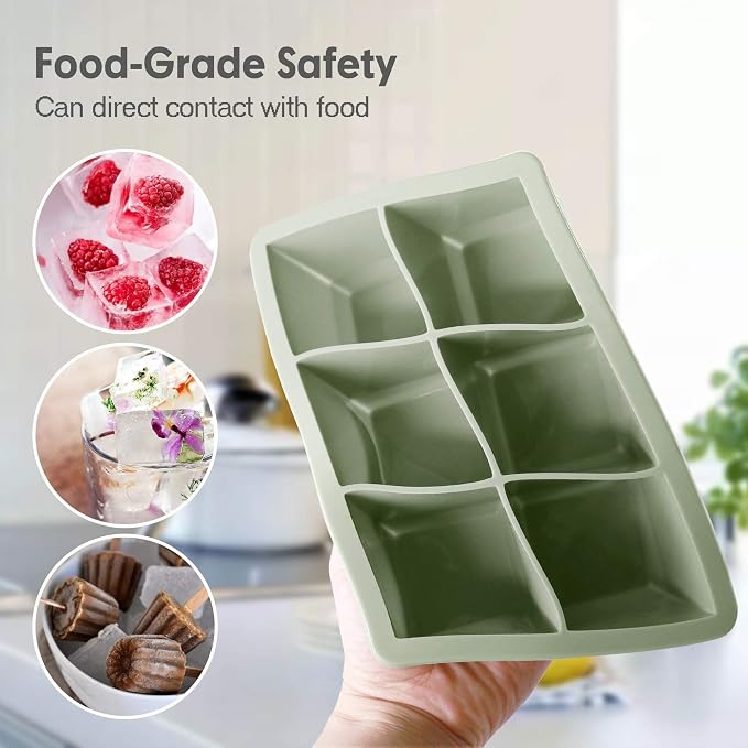Silicone Ice Cube Trays 3 Pack - Image 6