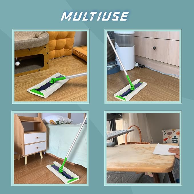 XL Dry Mop Refills 40 Counts Disposable Dusting Cloths Dry Sweeping Refills Dry - Image 5