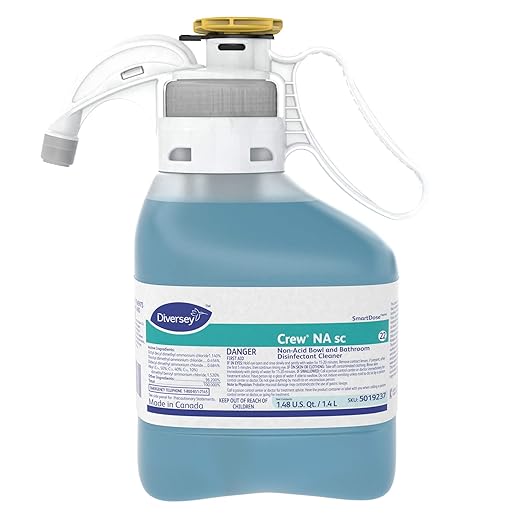 Diversey Crew Non-Acid Bowl And Bathroom Disinfectant Cleaner, 47.3 Oz by CREW