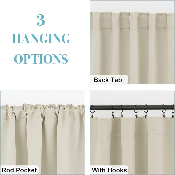 RYB HOME Kitchen Window Curtains - Image 6