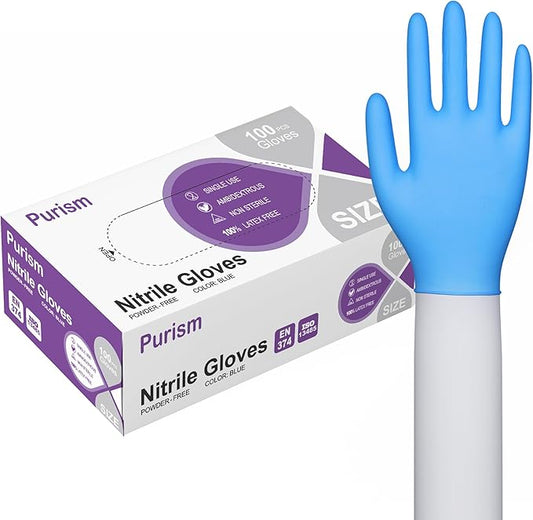 Daddy's Choice Nitrile Gloves 100Pcs 1000 Pcs Disposable Blue, by Daddy%E2%80%99sChoice