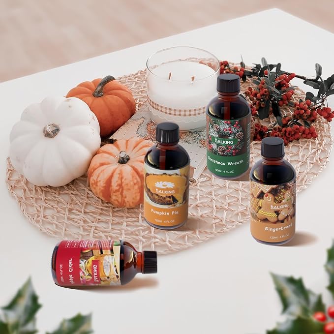 SALKING Gingerbread Fragrance Oil, 120ml Premium Essential Oils - Image 7