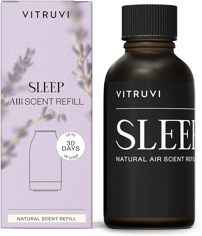 Vitruvi Sleep Scent Refill for Air Diffuser – Calming Essential Oil Blend for by vitruvi