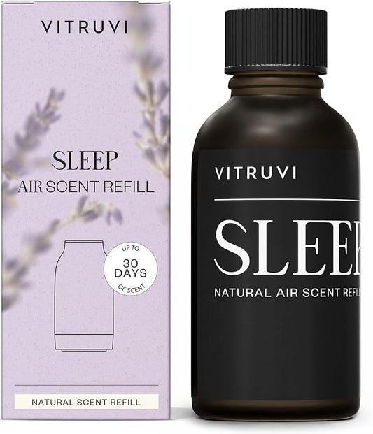 Vitruvi Sleep Scent Refill for Air Diffuser – Calming Essential Oil Blend for by vitruvi