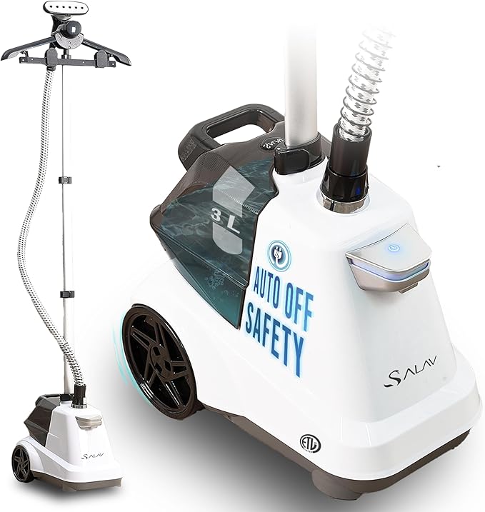 SALAV Commercial-Grade Standing Garment Steamer by SALAV