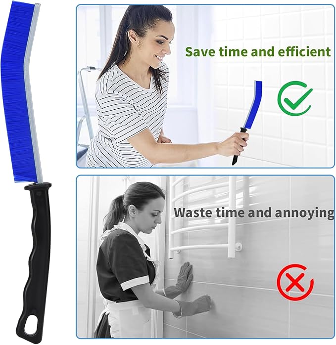 6Pcs Crevice Cleaning Brush, Cleaning Supplies Cleaning Brush Tools Crevice - Image 5