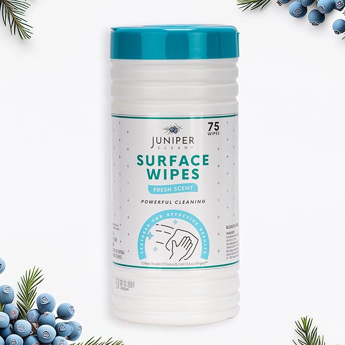 4 Pack Surface Cleaning Wipes Bleach Free, All-Purpose Cleaner - Image 2