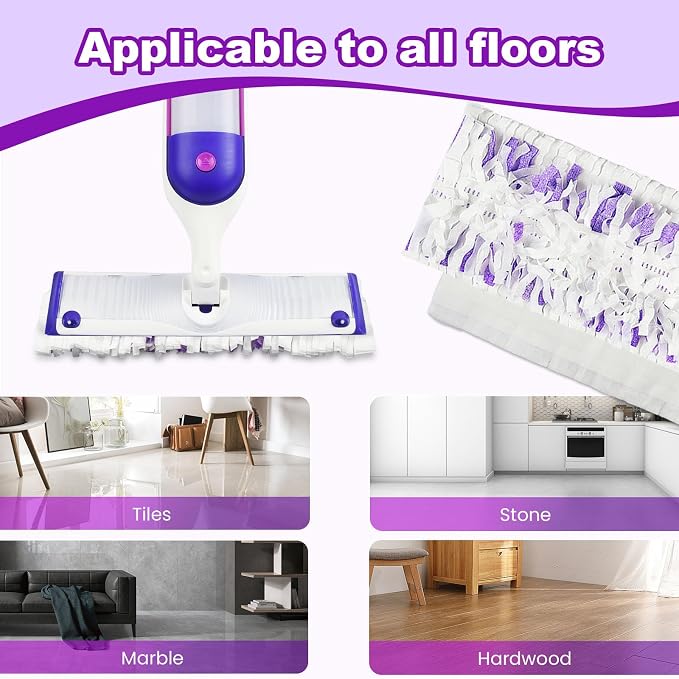 20 Count Disposable mop Pads Refills Compatible - Image 6