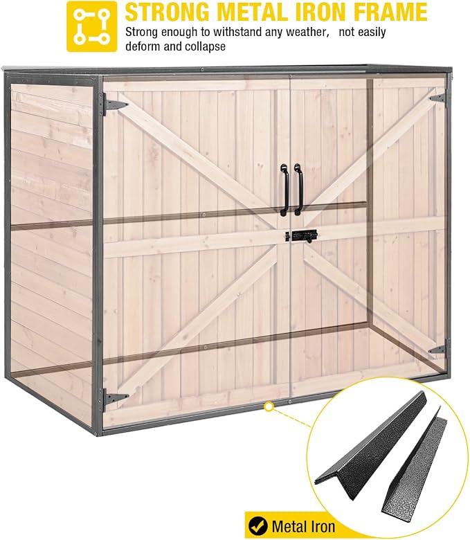 Aivituvin Outdoor Storage Shed Upgraded - Image 2