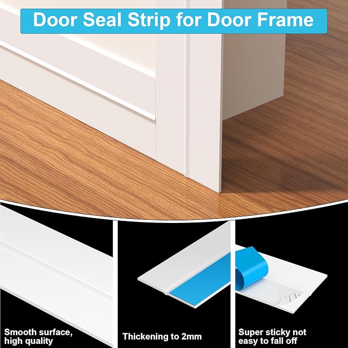 Weather Stripping Door Seal, Silicone Strip - Image 5