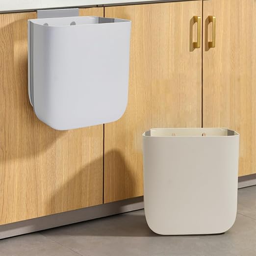 Soddeph 3.2 Gallon Foldable Hanging Trash Can - Image 7