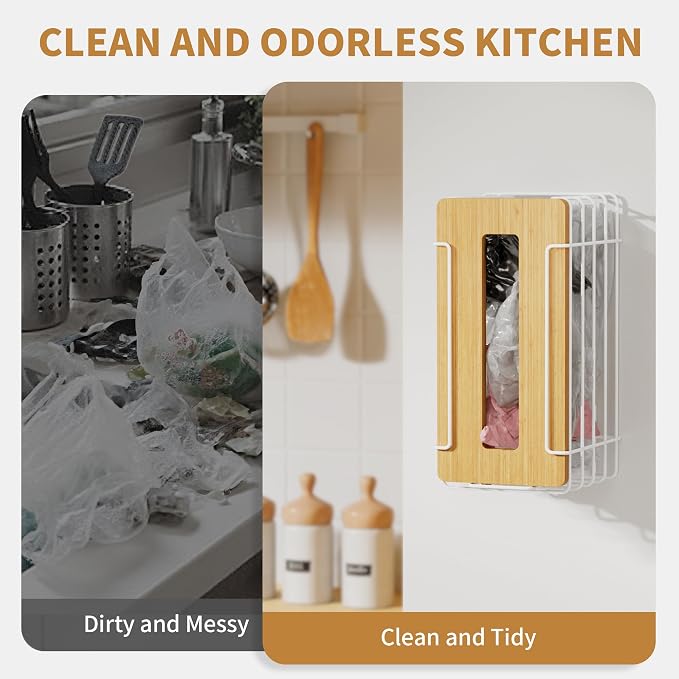 2 Pack Grocery Bag Holder for Plastic Bags - Image 5