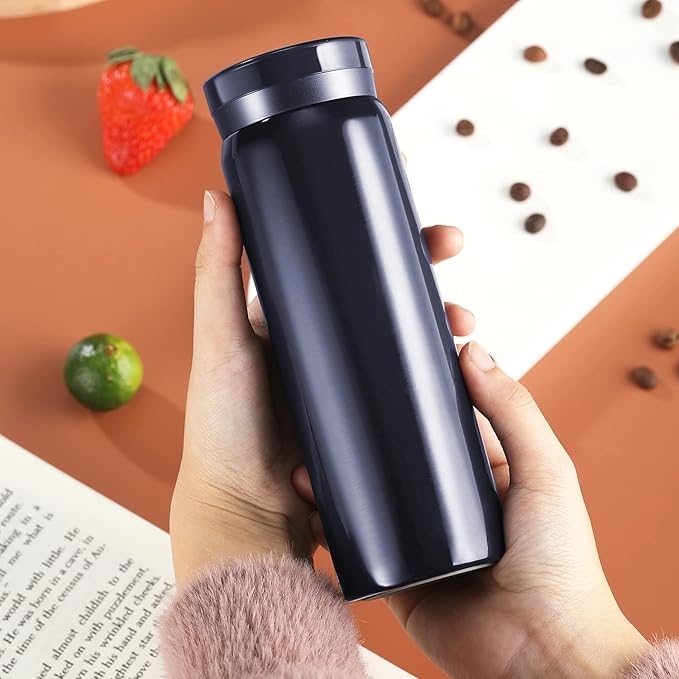 Mini Thermos Cute Water Bottle - 7 oz Tiny Insulated Vacuum 18/10 Stainless - Image 5