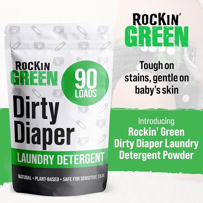 Rockin' Green Laundry Detergent, Plant based, All Natural Laundry Detergent - Image 2