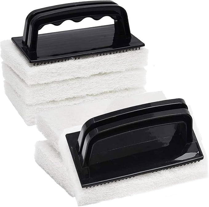 6 Pcs Hand Scrubber, Bathtub Scrubber by Unknown