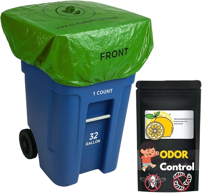 Trash Can Smell Eliminator Cover Odor Eliminating Bag - Image 2