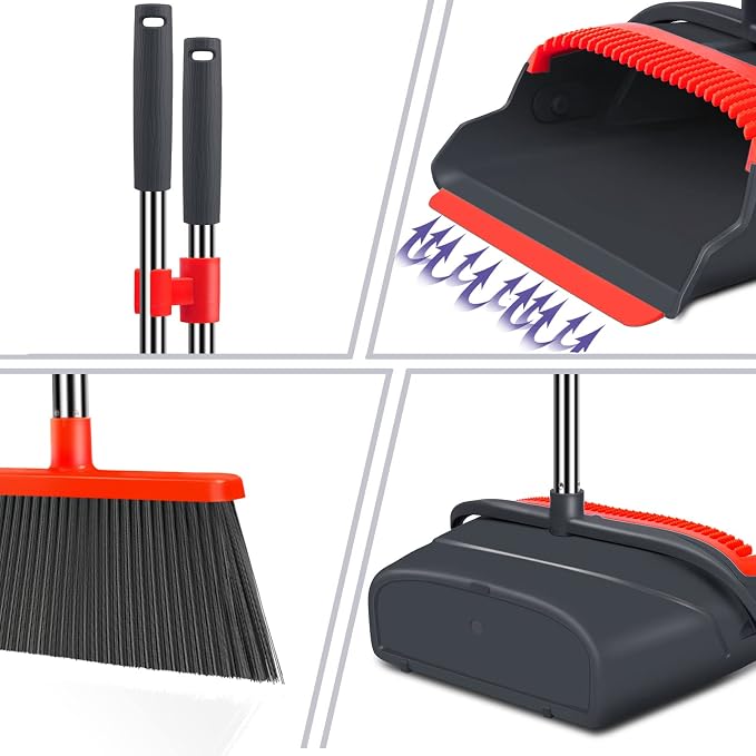kelamayi Upgrade Broom and Dustpan Set, Broom - Image 3
