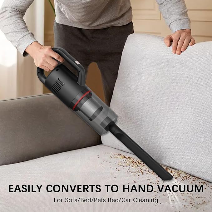 Cordless Vacuum Cleaner Lightweight Hand-held Stick Vacuum Small Vacuum - Image 3