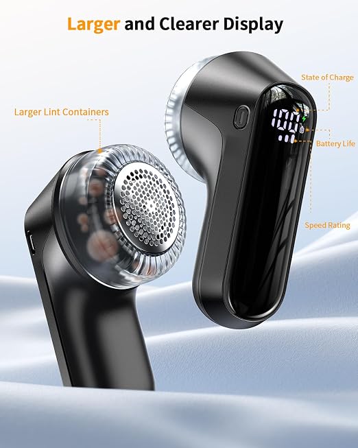 Fabric Shaver, Rechargeable Lint Shaver - Image 3