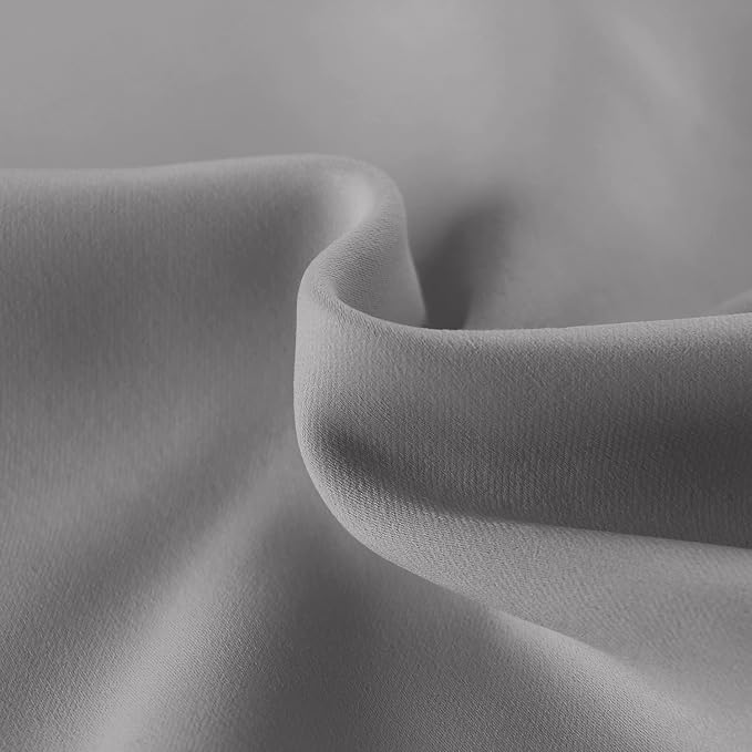 DWCN French Door Curtains – Rod Pocket Thermal Blackout Curtain - Image 4