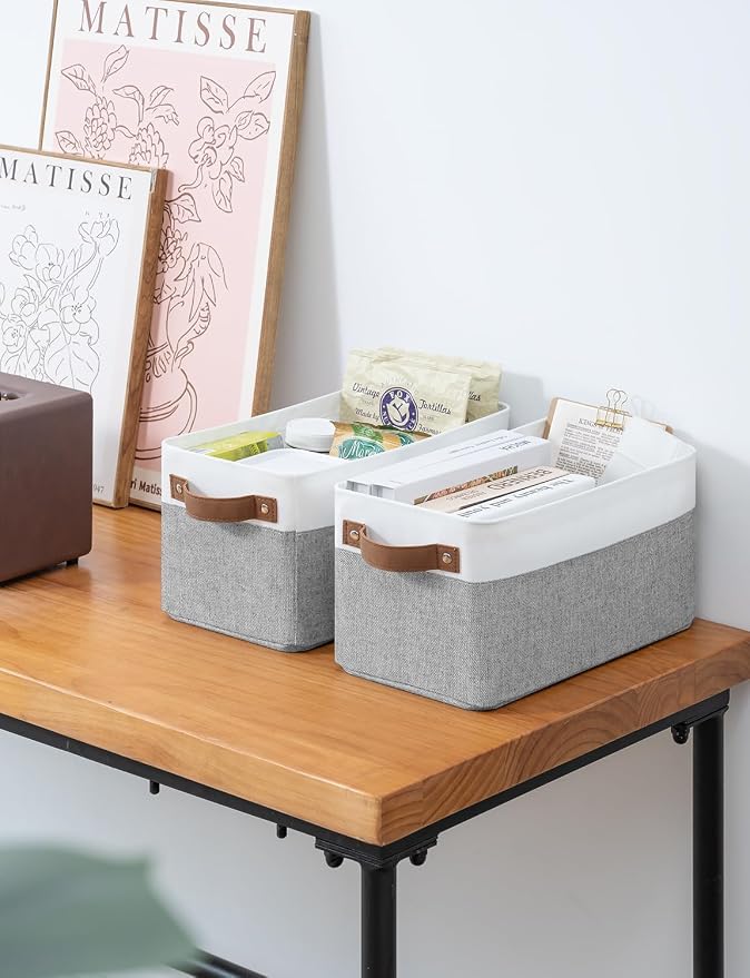 StorageWorks Narrow Storage Bins, Small Basket - Image 9