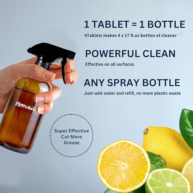 All Purpose Cleaner Concentrate Refills, No Toxic Cleaning Tablets-Makes 192 fl - Image 3