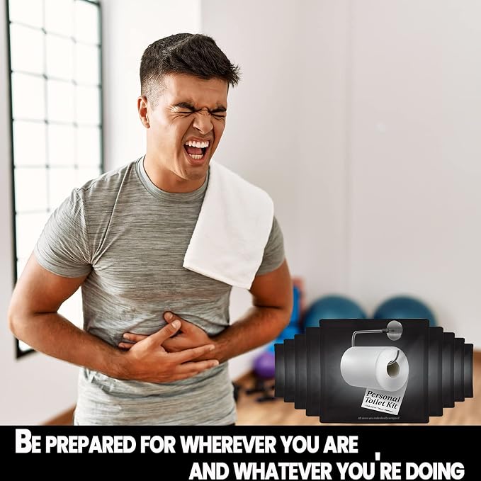 Personal Toilet Kit To Go – 10 Pack | Disposable Public Restroom Kit | - Image 4