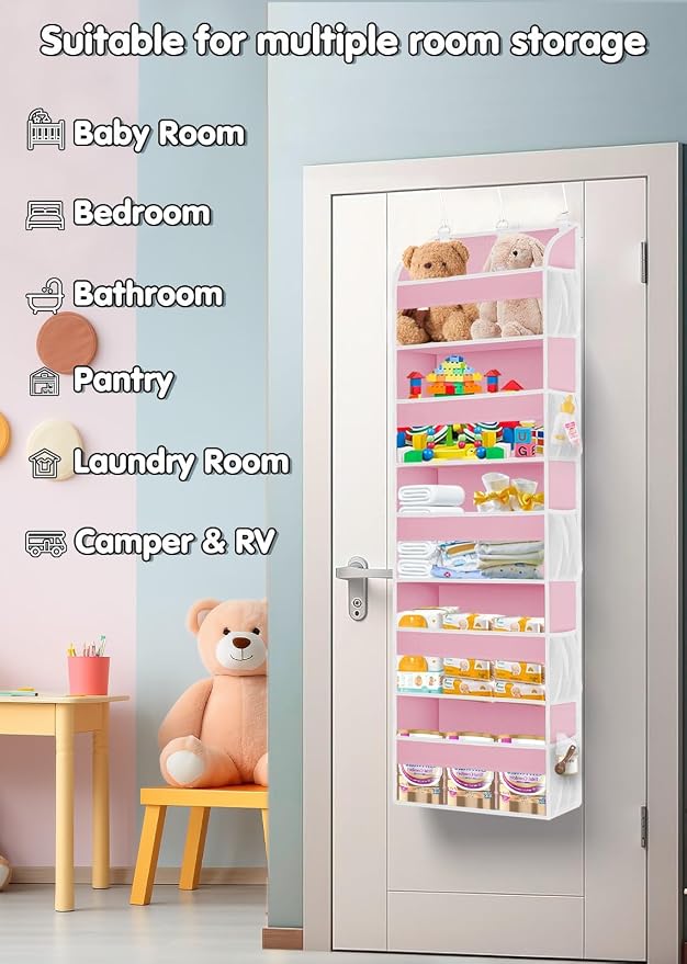 1 Pack Over The Door Storage Organizer - Image 4
