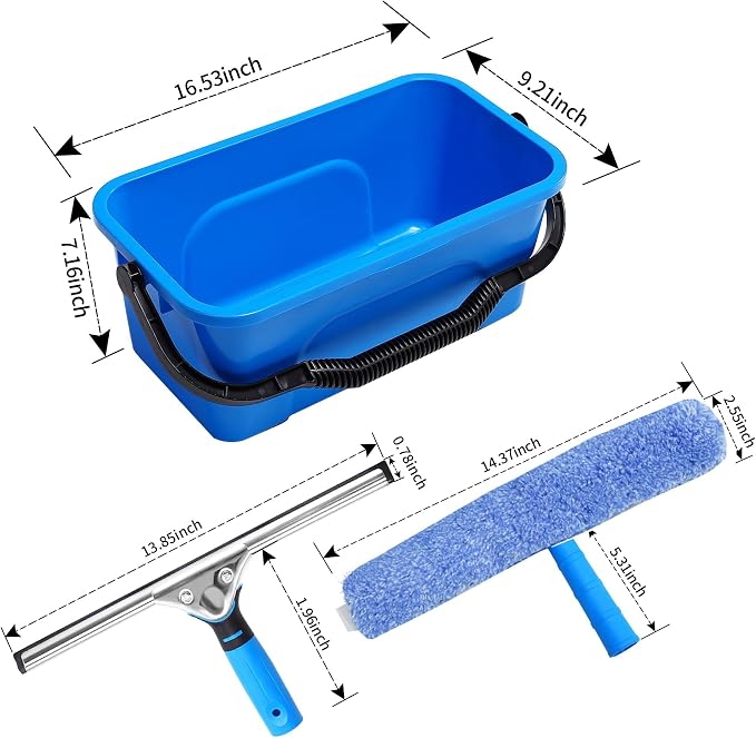 Squeegee for Window Cleaning, Window Cleaning Squeegee kit - Image 3