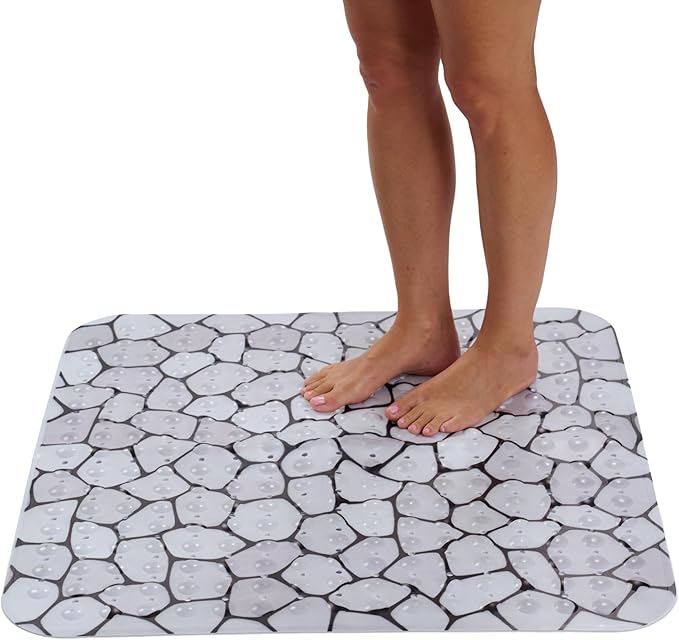 ENKOSI Extra Large Square Non Slip Shower Mat by ENKOSI