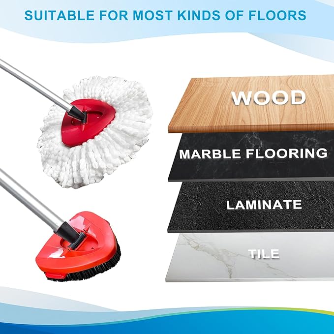 8-Pack Reusable Mop Head Replacement - Image 7