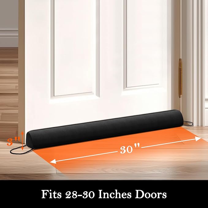 Sunolga 30" Door Draft Stopper Blocks Hot and Cold Air - Image 2