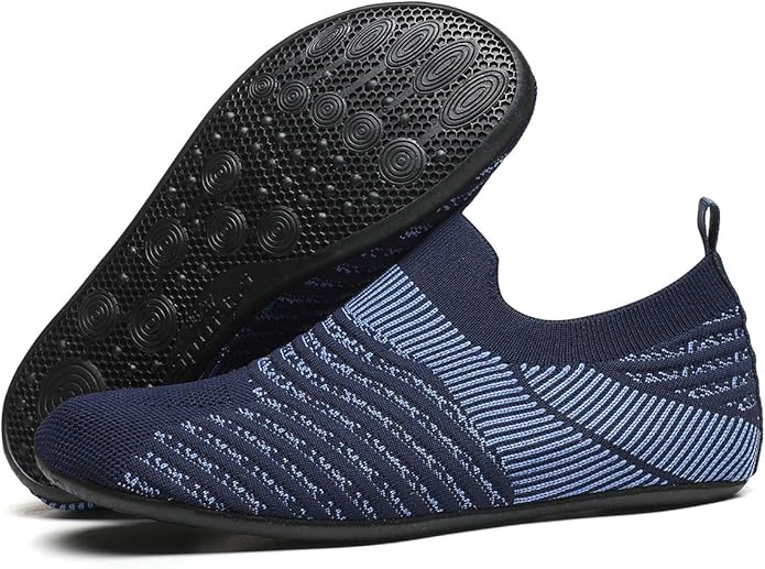 Adult Indoor House Slippers Socks Lightweight Non Slip Grip House Home Shoes - Image 3