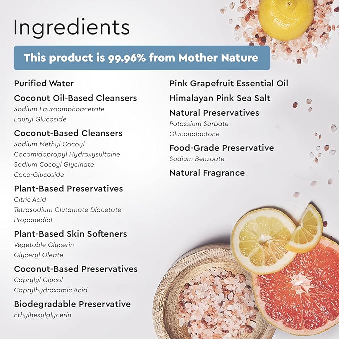Puracy Body Wash, Natural Body Wash, 98.6% Pure Plant Ingredients, Moisturizing - Image 6