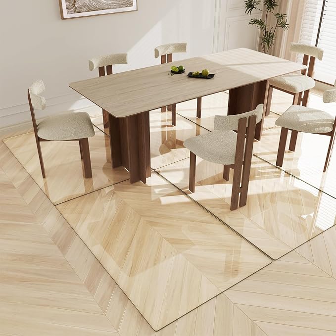 Koonmi Tempered Glass Chair Mat 36"x55" - Image 5