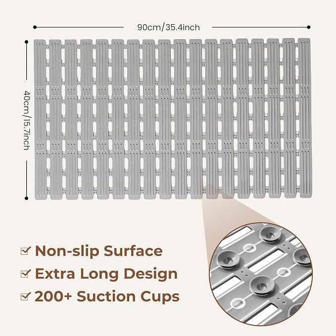 Bathtub Mat Non Slip for Bathroom - Image 2