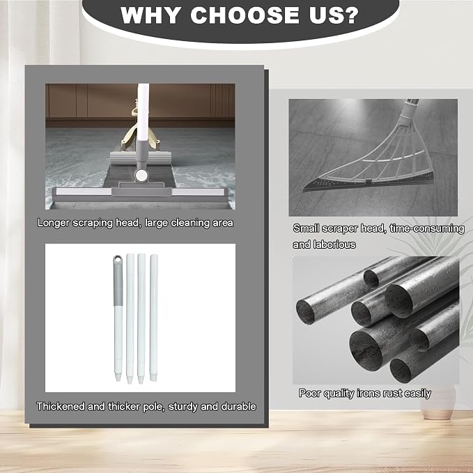 Squeegee Broom for Floor Shower Squeegee - Image 6