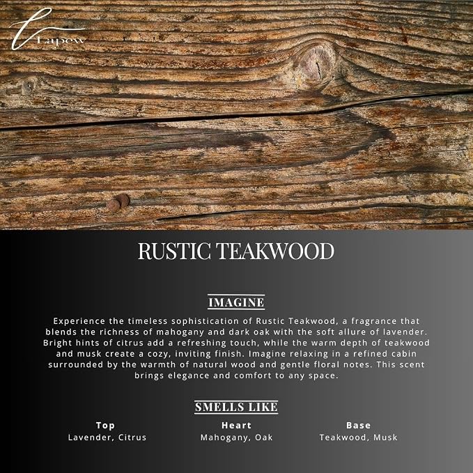 Rustic Teakwood Carpet Freshener Powder Refill 36 oz | Powerful Odor Eliminator - Image 2
