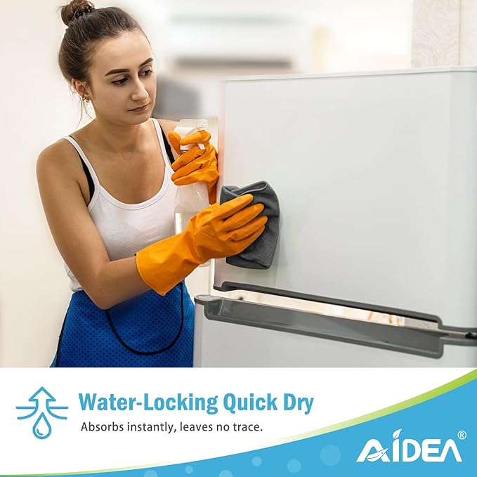 AIDEA Microfiber Cleaning Cloth-50PK, Soft Microfiber Towels - Image 6