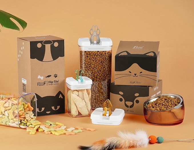 Felli Flip Tite Pet Food Container - Image 4