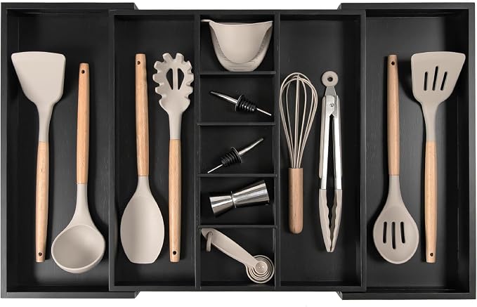 KitchenEdge Adjustable Kitchen Drawer Organizer by KitchenEdge