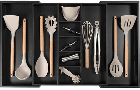 KitchenEdge Adjustable Kitchen Drawer Organizer by KitchenEdge