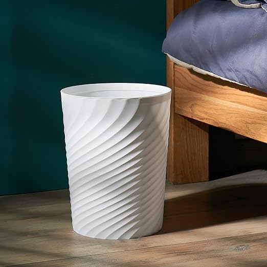 Bathroom Trash Can 1.8 Gallon Waste Basket 2 Pack Small Garbage Can - Image 7